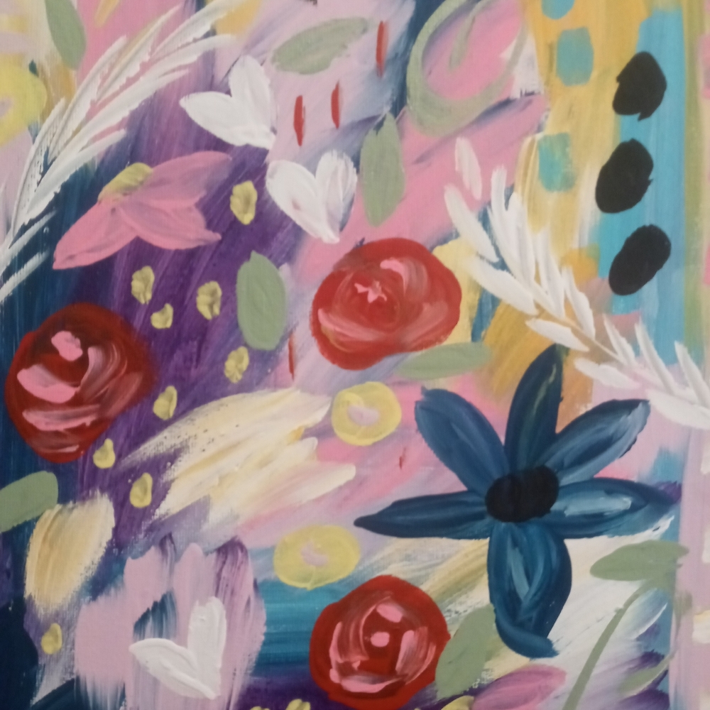Bohemian Graffiti Painting